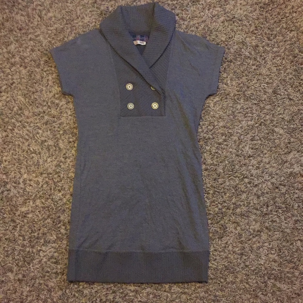 New Free people sweatshirt material tunic